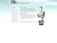 itb-hydraulik.com Webseite Vorschau