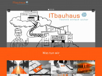 itbauhaus.de Webseite Vorschau