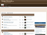 jeep-forum.de Webseite Vorschau