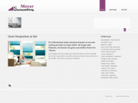 meyer-raumausstattung.de Webseite Vorschau