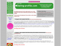dating-profile.com Webseite Vorschau
