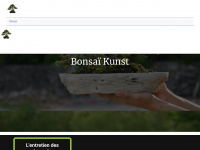 bonsai-kunst.ch Webseite Vorschau