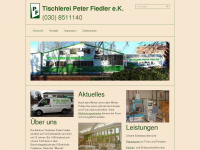 p-fiedler.de Webseite Vorschau