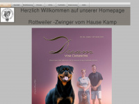 rottweiler-vom-hause-kamp.de Webseite Vorschau
