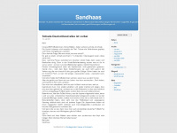 sandhaas.wordpress.com Webseite Vorschau