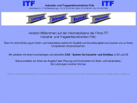 itf-industriebau-tragwerkkonstruktion-fritz.de Webseite Vorschau