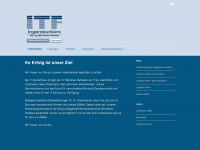 itf-it.de Webseite Vorschau