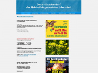 jena-drackendorf.de Webseite Vorschau