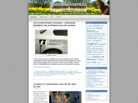 jenniferhertlein.wordpress.com Webseite Vorschau