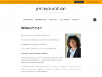 jennyouroffice.de Webseite Vorschau