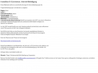 investition-ecommerce.de Webseite Vorschau