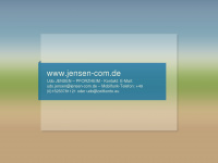jensen-com.de Webseite Vorschau