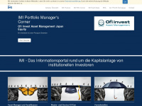 investment-manager.info Webseite Vorschau