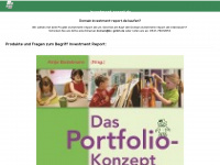 investment-report.de Webseite Vorschau