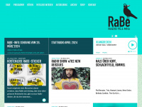 rabe.ch Webseite Vorschau