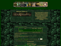 zauberwald.net Webseite Vorschau