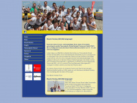 beachhockeydm.de Webseite Vorschau