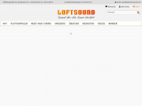 loftsound.de Webseite Vorschau