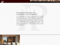 privathotels-hamburg.de Webseite Vorschau