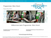 programmier-hirsch.com Webseite Vorschau