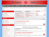 tvriegel.com Webseite Vorschau
