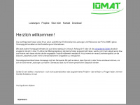 iomat.de Webseite Vorschau