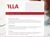 itvilla.de Webseite Vorschau