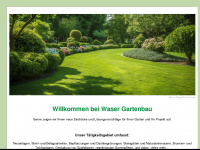 wasergartenbau.ch Webseite Vorschau