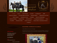 friesenstall-mallon.at Webseite Vorschau
