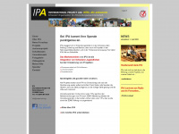 ipa-project-aid.org Webseite Vorschau