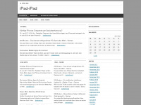 ipad-ipad.de Webseite Vorschau