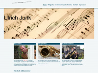 ulrich-junk.de Webseite Vorschau