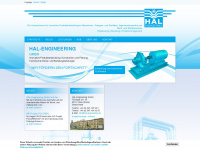 hal-engineering.de Webseite Vorschau