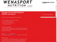 wenasport.ch Webseite Vorschau