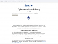 zentric.de Webseite Vorschau