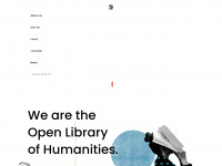 openlibhums.org Webseite Vorschau