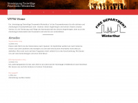 winterthur-feuerwehr.ch Webseite Vorschau