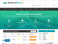 boekhoudreview.nl Webseite Vorschau