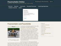 feuerschalen-online.com Webseite Vorschau
