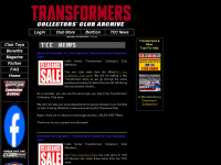 transformersclub.com Webseite Vorschau