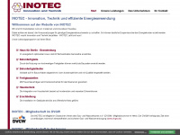 inotec-energie.de Webseite Vorschau