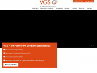 vgs-web.de Webseite Vorschau
