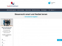tax-academy.de Webseite Vorschau