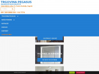 pegasus.hr Webseite Vorschau