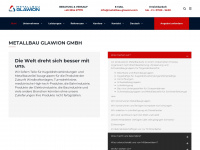 metallbau-glawion.com Webseite Vorschau