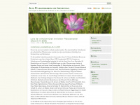 pflanzennamen.wordpress.com Webseite Vorschau