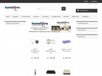 home-fibre.ch Webseite Vorschau