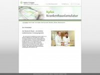 krankenhausfamulatur.de Webseite Vorschau