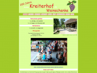kreiterhof.de Webseite Vorschau