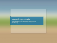 dr-cremer.de Webseite Vorschau